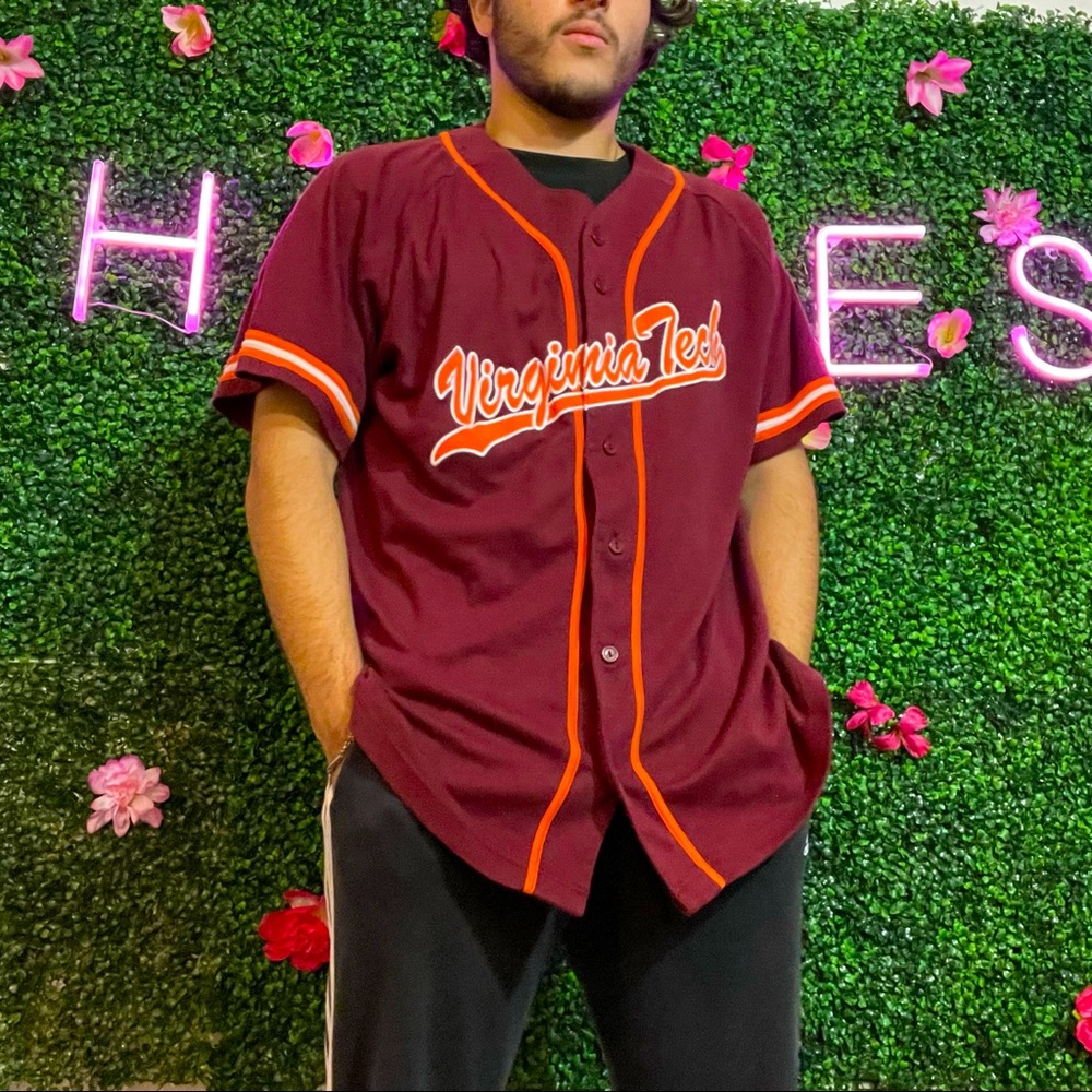 Virginia Tech Vintage baseball jersey
